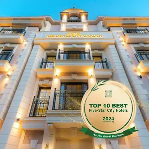Hotel Garden - Certificate Of Excellence 10 Five-stars For 2024 Awarded By Htif, Plowdiw